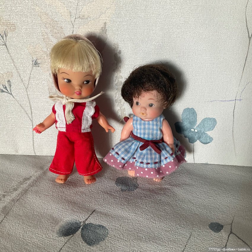 Забавная парочка — Винтажные куклы и игрушки детства (фото 3)