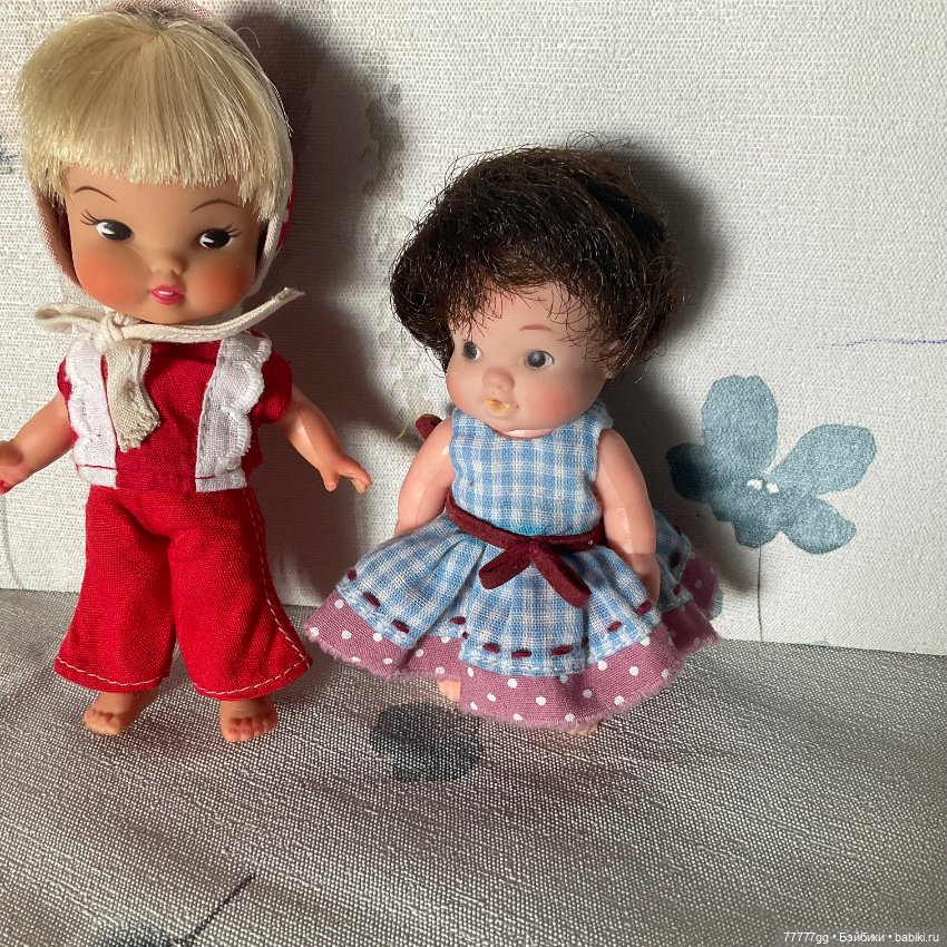 Забавная парочка — Винтажные куклы и игрушки детства