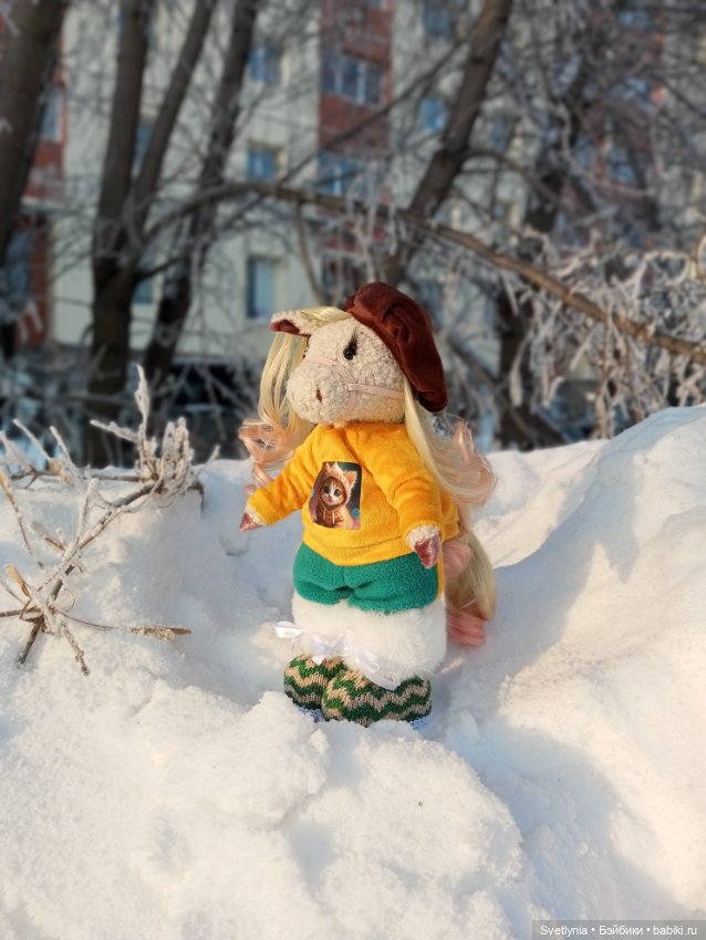 Лошадка для интерьера — Авторские игрушки (фото 5)