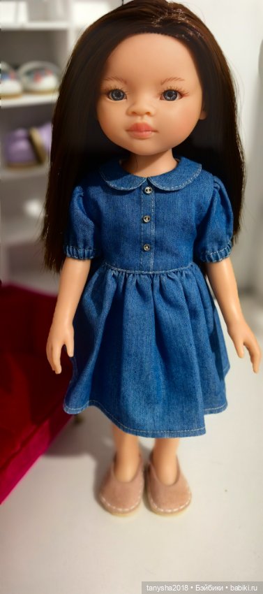 Кукла Паола Рейна Мали с голубыми глазами (фото 3)