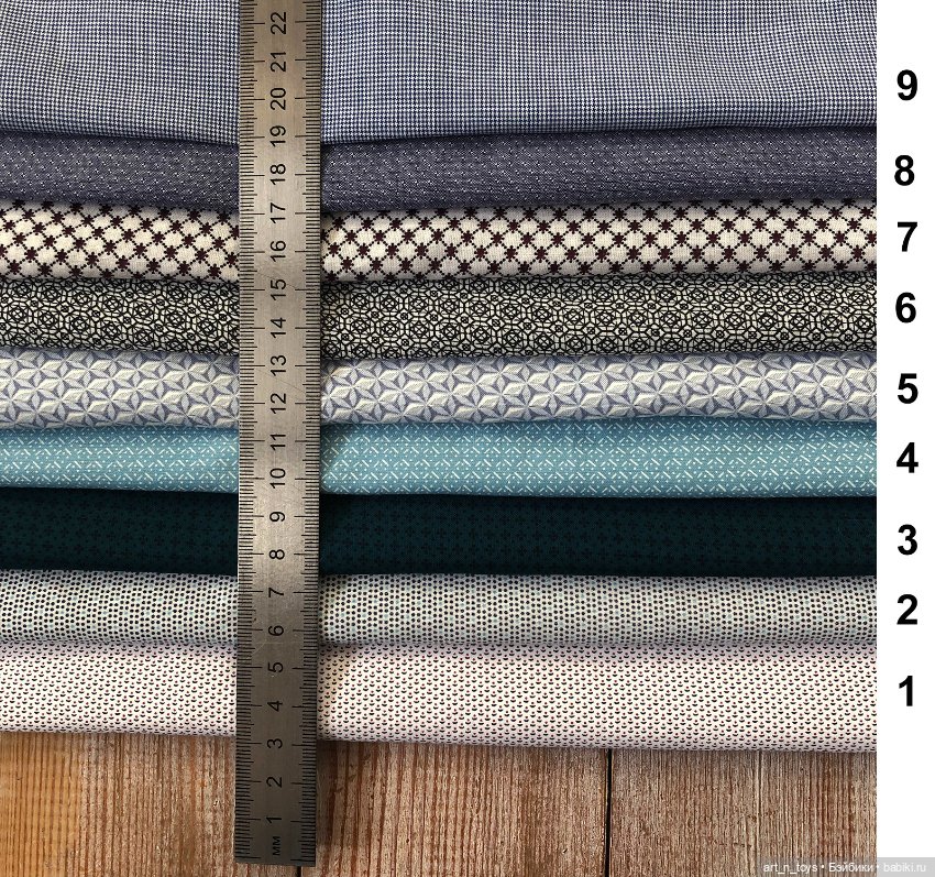 Ткани и фурнитура для шитья кукольной одежды (фото 4)