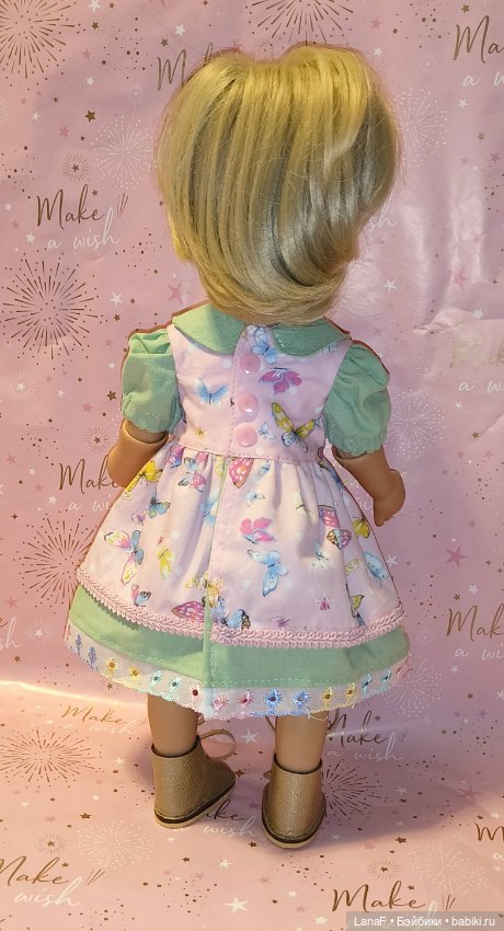 Одежда платье повязка комплект готц Литтл Кидс 36 см (фото 3)