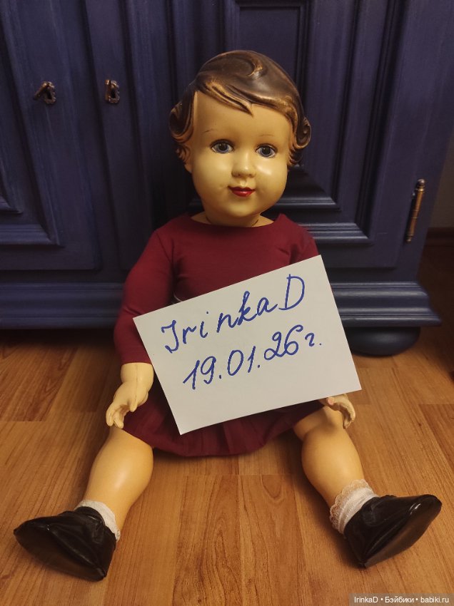 Польская кукла Ченстохова из целлулоида (фото 2)