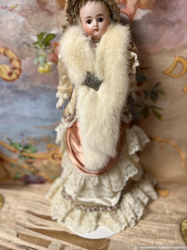 Ранняя куколка Kestner 1880 рост 44 см (фото 3)