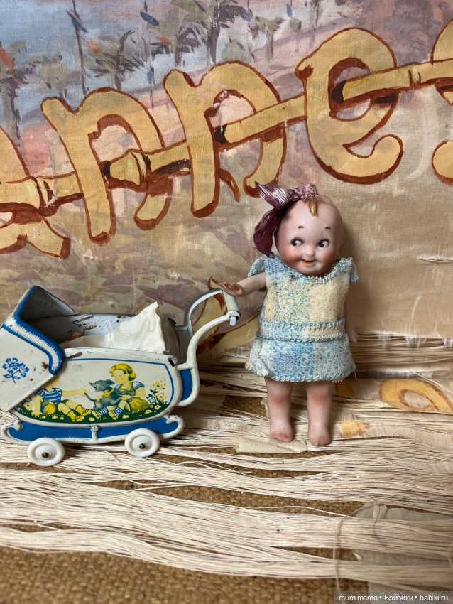 Очаровательная Googly 510 в оригинальной коробочке с колясочкой рост 12 см