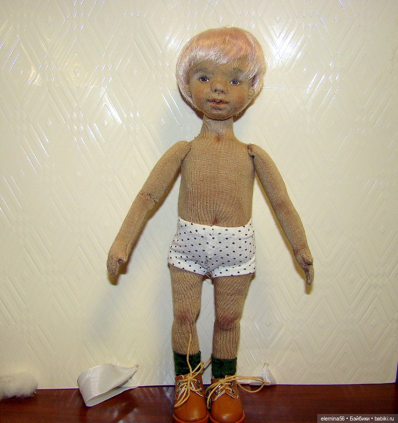 Текстильная кукла Андрейка (фото 4)