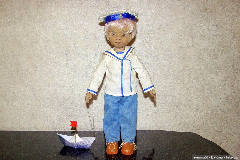 Текстильная кукла Андрейка (фото 3)