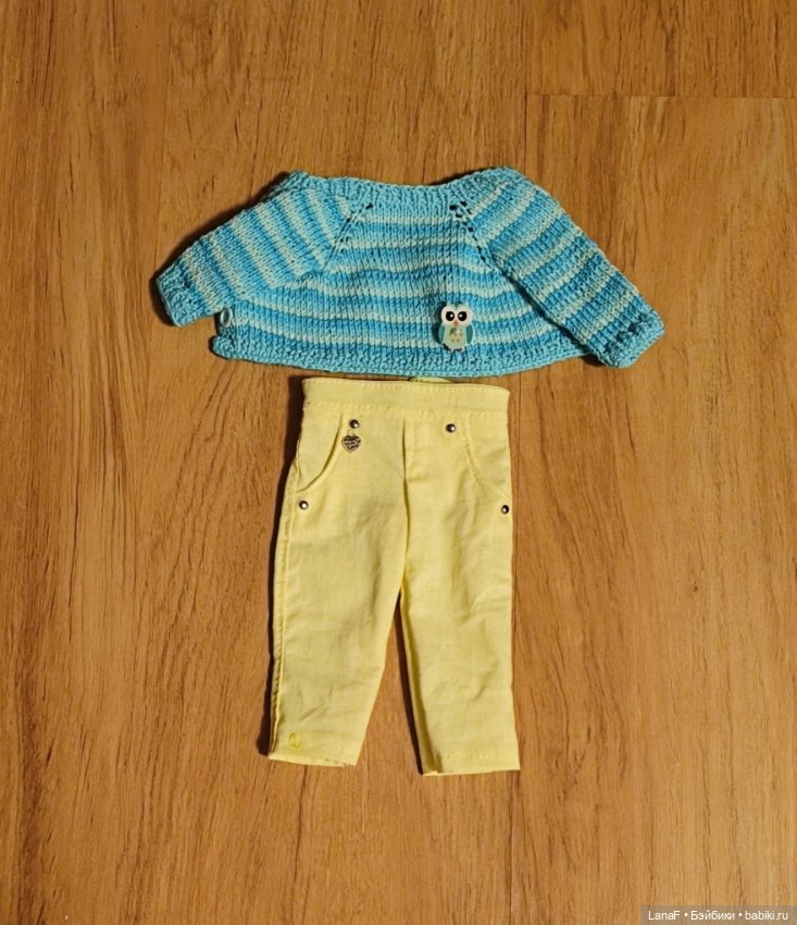 Одежда брюки джинсы джемпер готц Литтл Кидс 36 см (фото 4)