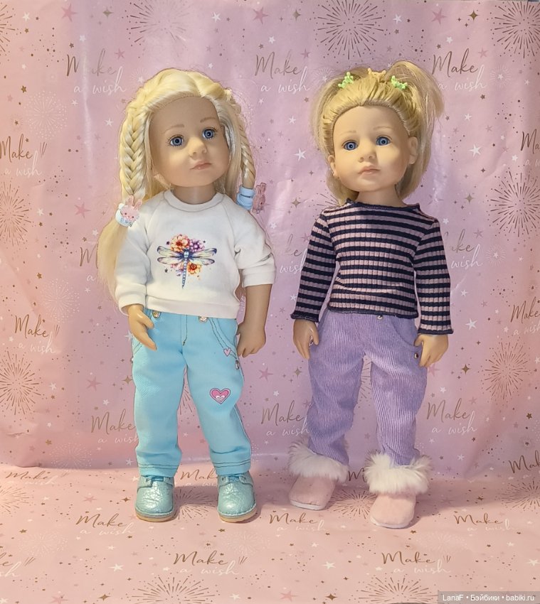 Одежда брюки джинсы джемпер готц Литтл Кидс 36 см (фото 3)