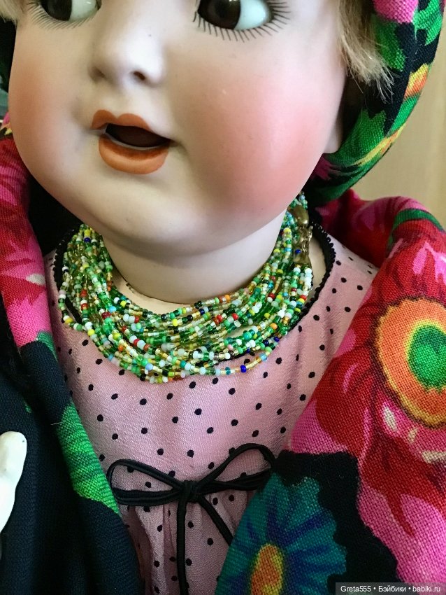 Старинные чешские бусы , для создания образа несравненной Солохи… (фото 6)