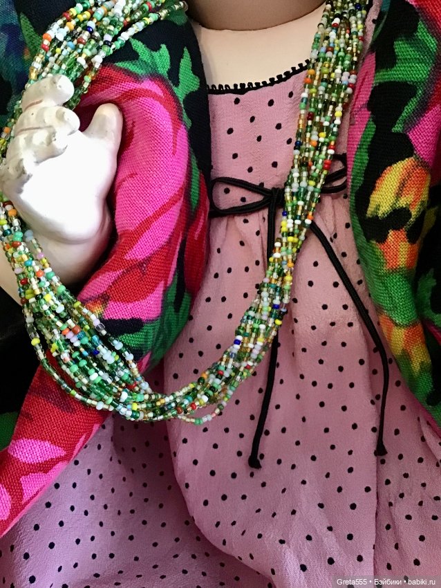 Старинные чешские бусы , для создания образа несравненной Солохи… (фото 3)