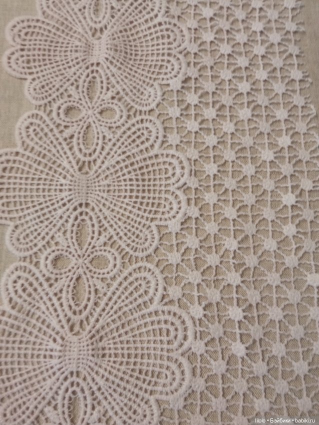 Лот кружева для кукольного рукоделия