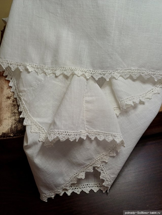 Сорочка антикварная — Другое для антикварных кукол (фото 9)