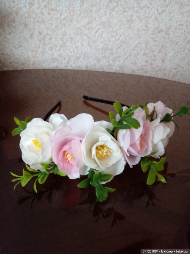 Веночек-ободок для кукол — Украшения и очки для кукол (фото 2)