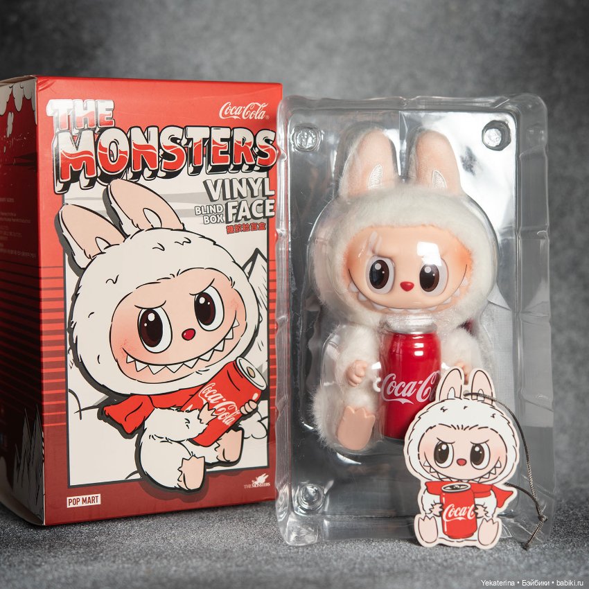 Labubu Сoca-Cola — Коллекционные фигурки (фото 3)