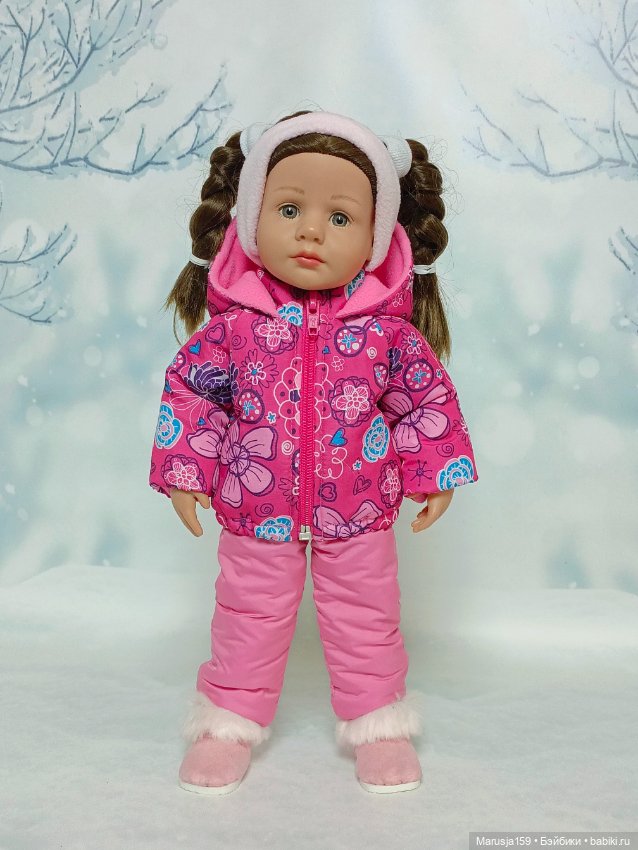Костюм зимний для Готц 36 см (фото 3)