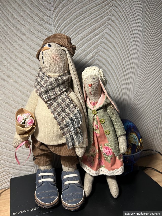 Зайцы авторские — Авторские игрушки