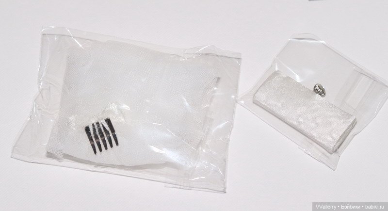 Клатч и фата от Belle Mariee Poppy Parker