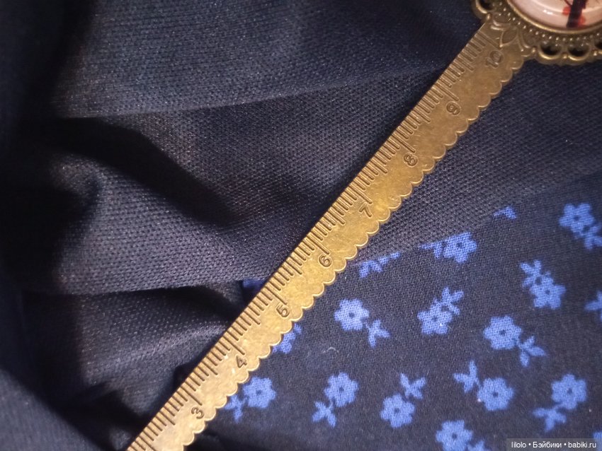 Лот тканей компаньонов не хб для кукольного рукоделия