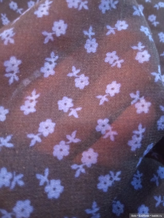 Лот тканей компаньонов не хб для кукольного рукоделия (фото 3)