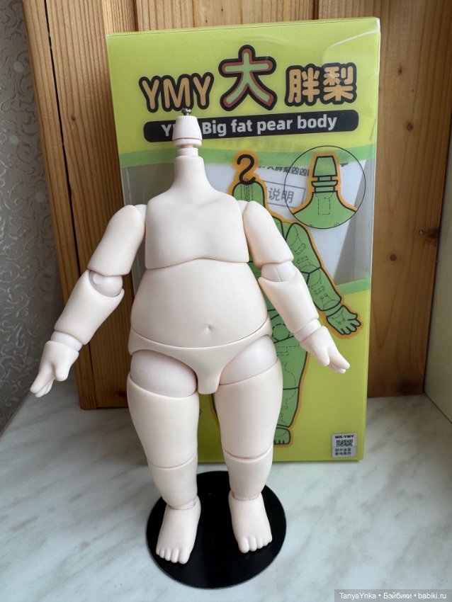 500₽. Шарнирное тело YMY для куколок размером 1/6 (фото 2)