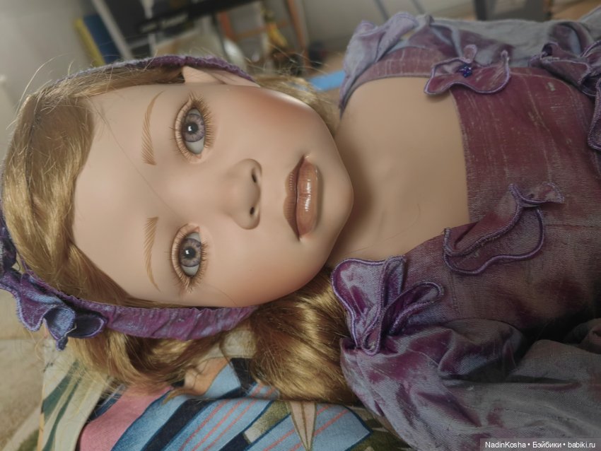 Любимая Лаванда — Фарфоровые куклы (фото 6)