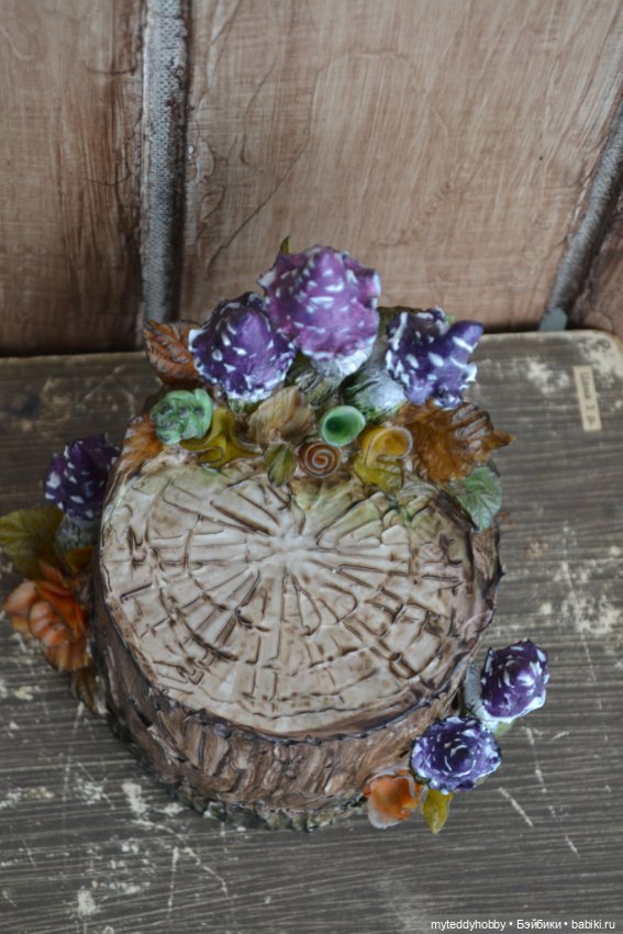 Пуфик, пенёк, оттоманка, стул мухомор (фото 5)