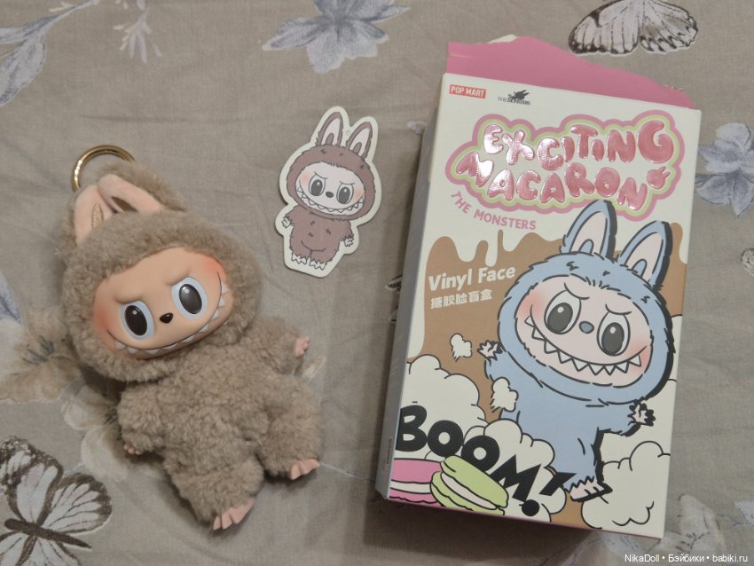 LABUBU THE MONSTERS Exciting Macaron Pop Mart (фото 3)