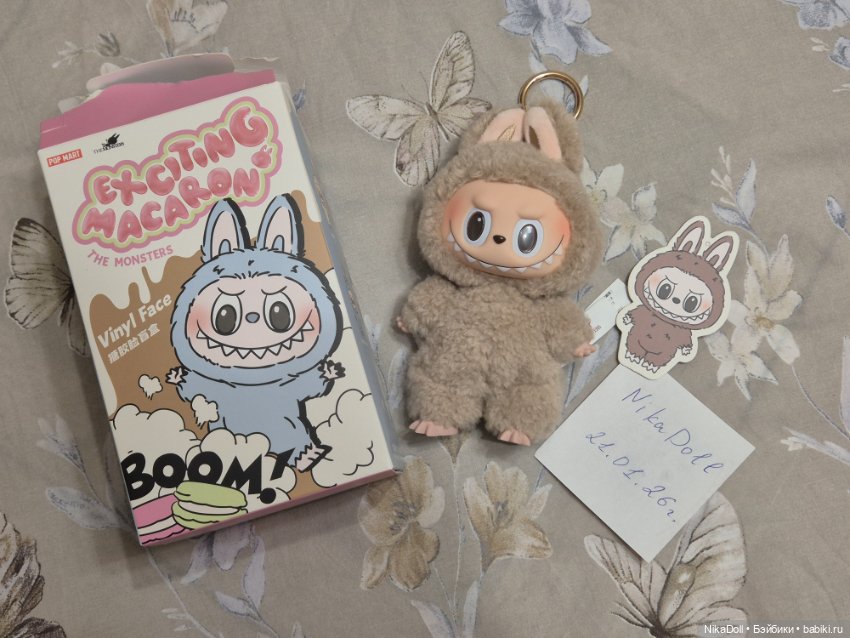 LABUBU THE MONSTERS Exciting Macaron Pop Mart (фото 6)
