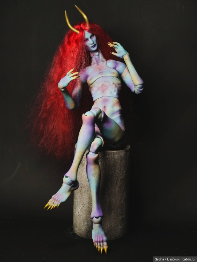 Демон Закат — Авторские куклы BJD (фото 7)