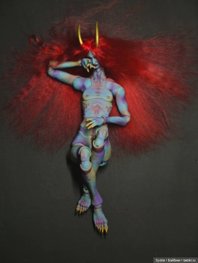 Демон Закат — Авторские куклы BJD (фото 4)