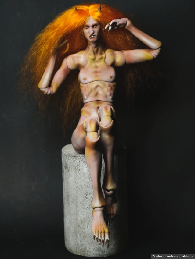 Демон Лишай — Авторские куклы BJD (фото 6)