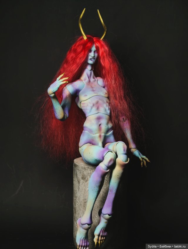 Демон Закат — Авторские куклы BJD (фото 6)