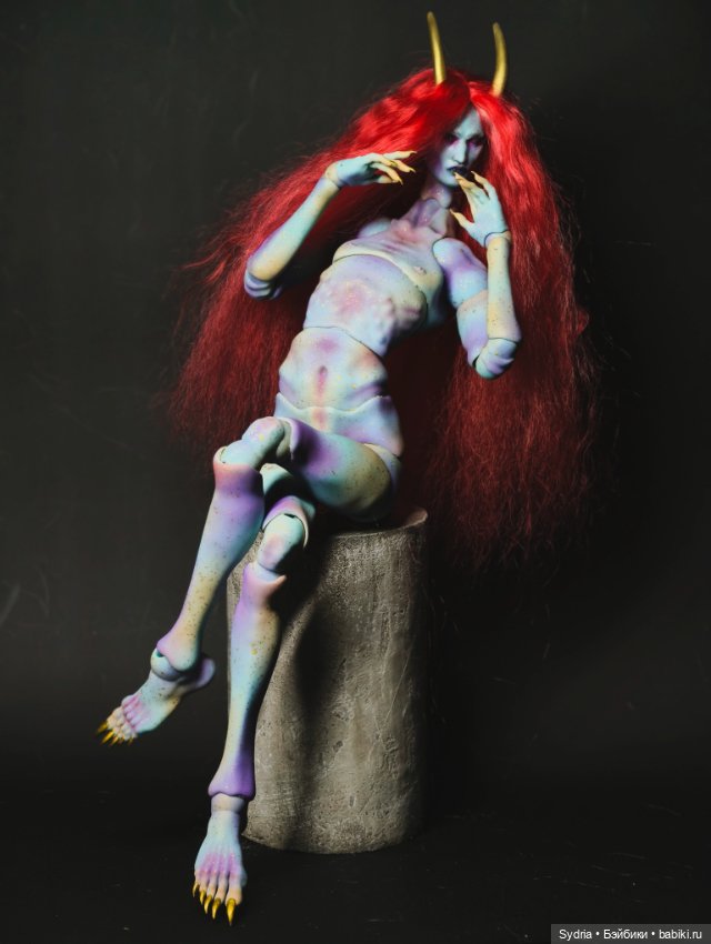 Демон Закат — Авторские куклы BJD (фото 8)