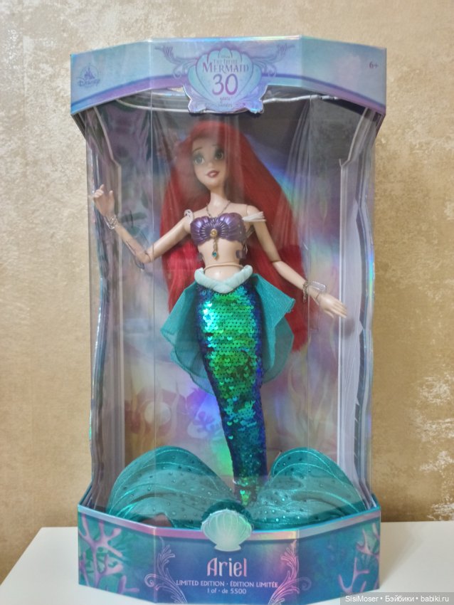Кукла Ариэль Русалочка Лимитная Дисней (фото 7)