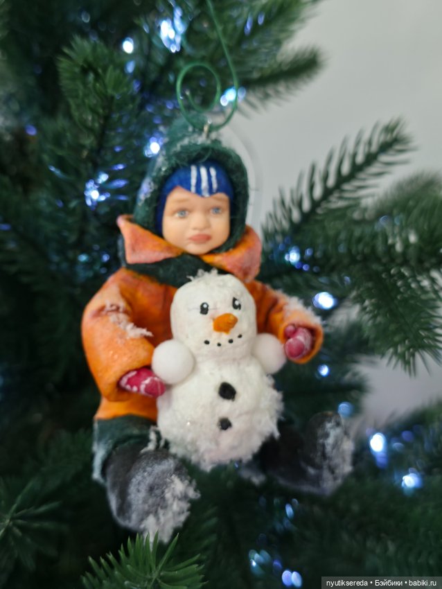 Ватная игрушка Илюшка — Авторские игрушки