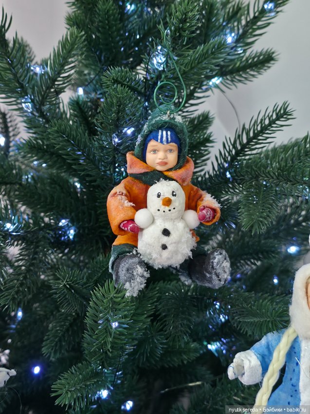 Ватная игрушка Илюшка — Авторские игрушки (фото 5)