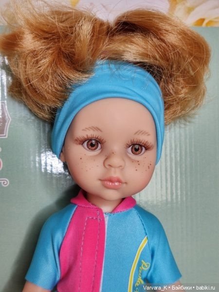 Paola Reina кукла Даша велосипедистка , 32 см