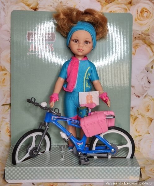 Paola Reina кукла Даша велосипедистка , 32 см (фото 3)