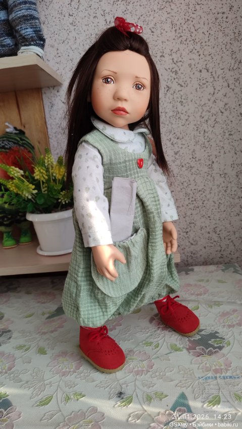Кукла Milike, 45 см от Zwergnase совершенно новая (фото 2)