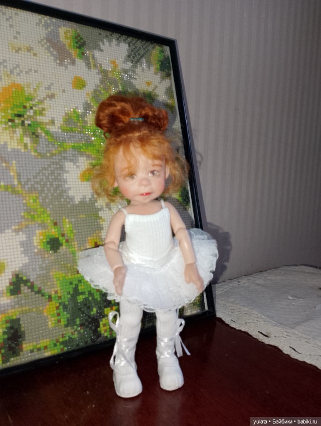 Балерина Софийка — Авторские куклы (фото 3)