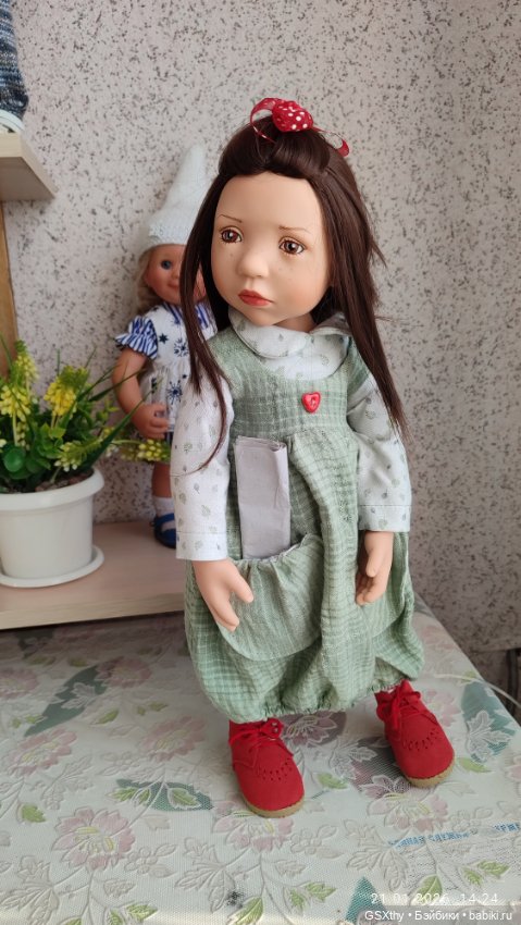 Кукла Milike, 45 см от Zwergnase совершенно новая (фото 3)
