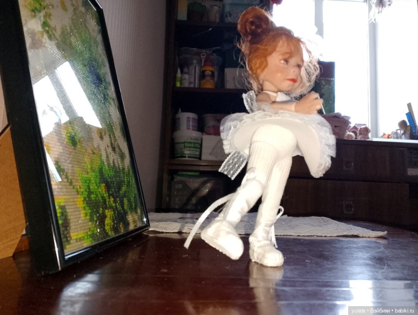 Балерина Софийка — Авторские куклы (фото 2)