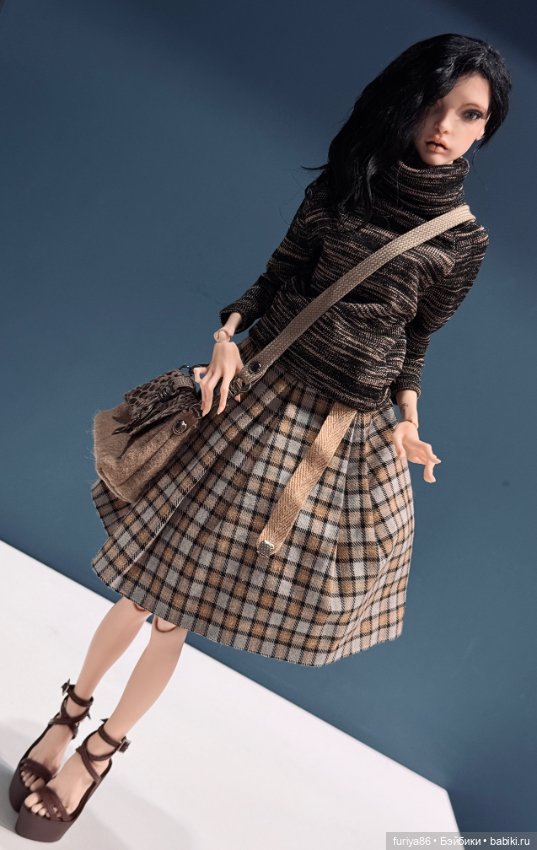 Одежда и обувь для bjd Pasha mini (+парик)