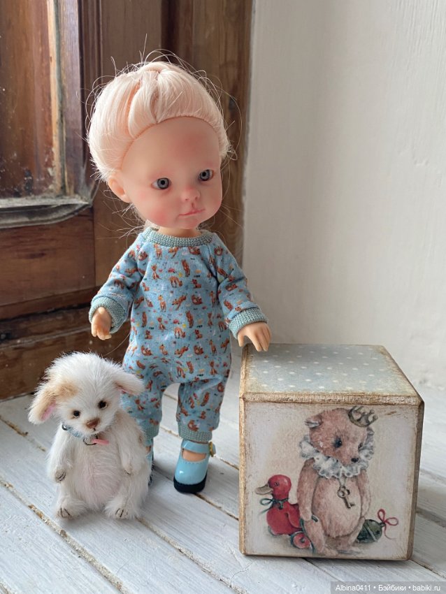 Кубики винтажные — Авторские игрушки (фото 7)