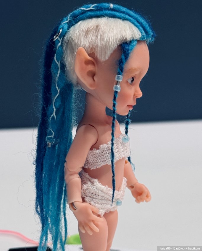 Печатная куколка bjd Дмитрия Полетаева Бусинка (фото 4)