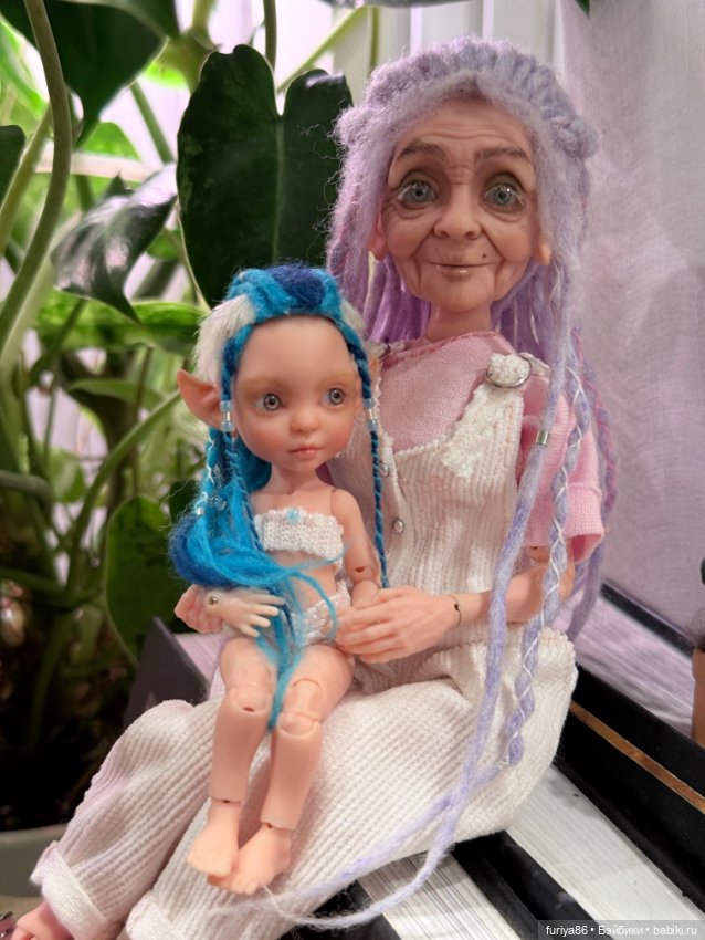 Печатная куколка bjd Дмитрия Полетаева Бусинка (фото 7)