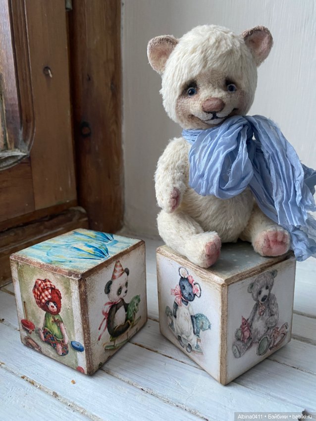 Кубики винтажные — Авторские игрушки (фото 2)