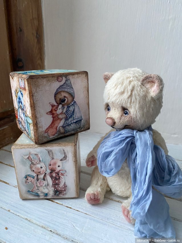 Кубики винтажные — Авторские игрушки (фото 3)