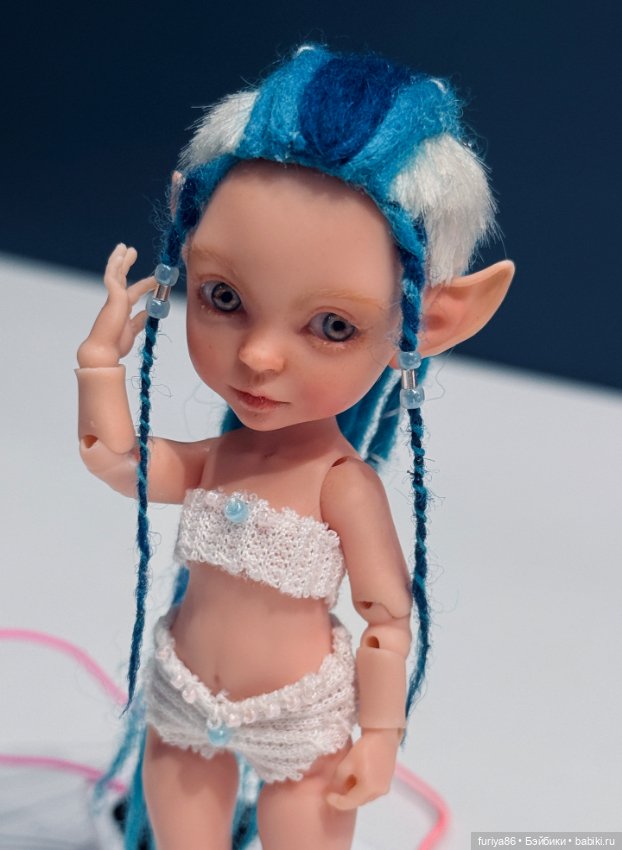 Печатная куколка bjd Дмитрия Полетаева Бусинка (фото 2)